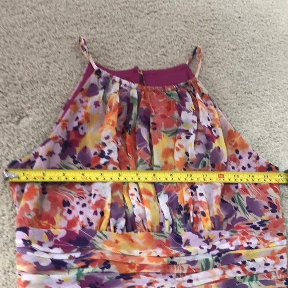 Melanie Lynn Floral Print Dress(Flowy) - Picture 9 of 9